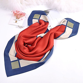 Khăn lụa vuông, khăn turban cao cấp sang trọng- chất liệu chiffon - 70x70cm