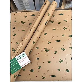 Giấy gói quà kích thước 50cm x 70cm - 3 tờ