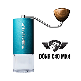 Cối Xay Cà Phê Comandante grinder C40 MK4 Nitro Blade Alpine Lagoon - Made in Germany - [Hàng chính hãng-BH 1 năm]