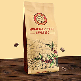 BÁO GIÁ Cà Phê Nguyên Chất 100 | Shopee Lazada Sendo Tiki mới nhất 74 Cà Phê Hạt Nguyên Chất 100% Espresso Hemera Coffee (250g)