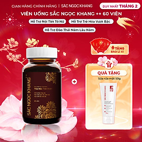 Viên Uống Sắc Ngọc Khang ++ chống lão hóa da, giảm nám, tàn nhang cao cấp (Hộp 60 Viên)