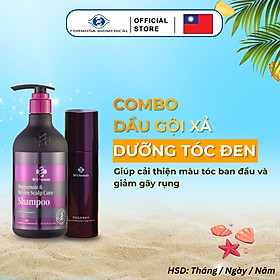 Combo Dầu Gội Xả Dr's Formula Ngăn ngừa lão hóa tóc và da đầu giảm gãy rụng, phòng ngừa tóc bạc
