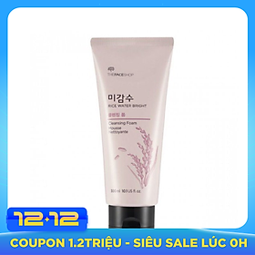 Sữa Rửa Mặt THE FACE SHOP Rice Water Bright Cleansing Foam 300ml