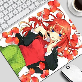 Mua Miếng di chuột in hình NHÀ CÓ NĂM NÀNG DÂU Gotoubun no Hanayome miếng kê chuột miếng lót chuột anime chibi dễ thương