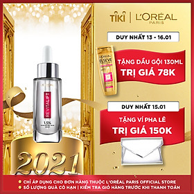 Tinh chất Serum siêu dưỡng ẩm trắng da L'Oreal Paris Hyaluronic Acid 1.5% 30ml