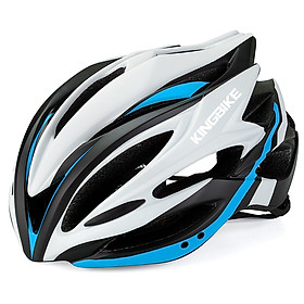 Mũ bảo hiểm xe đạp leo núi siêu nhẹ, bền chắc dành cho người lớn với tấm che nắng có thể tháo rời-Màu xanh dương