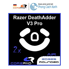 Hình ảnh Feet chuột PTFE Corepad Skatez cho Razer DeathAdder V3 Pro (2 bộ) - Hàng Chính Hãng