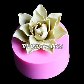 Mua Khuôn rau câu silicone hoa ngọc lan đại đóa loại 13 cm - Mã số 1659