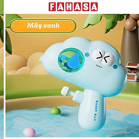 Đồ Chơi Súng Phun Nước - Hình Mây - Kingdom Toys 7355 (HY-102) - Màu Xanh Dương