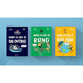 Sách - Nhiệm Vụ Bảo Vệ Đại Dương + Rừng + Khí Hậu - Combo 3 Cuốn - NXB Phụ Nữ