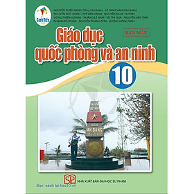 Hình ảnh sách Giáo dục Quốc phòng và An ninh Lớp 10 (Bộ sách Cánh Diều)