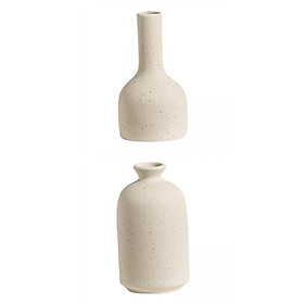 2Pcs Nordic Ceramic Vase Home Living Room Centerpieces Home Decoration Vase