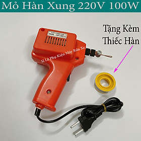 Mua Combo Mỏ Hàn Xung 220V-100W Hàng Tốt Tặng Kèm Thiếc Hàn