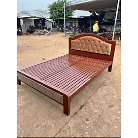 Mua Giường sắt hộp cao cấp ngang 1m4 – Dài 2m sơn tĩnh điện bền đẹp không rỉ sét
