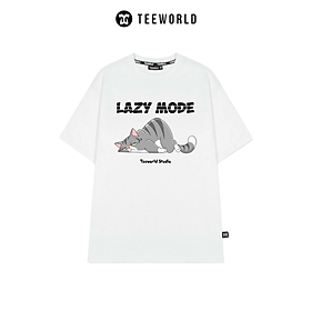 Áo Thun Local Brand Teeworld Lazy Mode T-shirt Nam Nữ Unisex