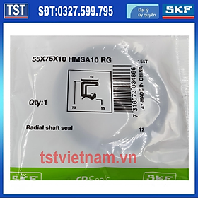 Phớt chắn dầu SKF 55X75X10 HMSA10 RG