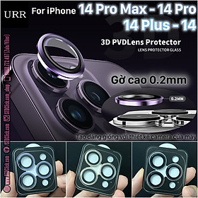 Mua KÍNH CAMERA DÀNH CHO IPHONE 14 PRO MAX - 14 PRO - 14 PLUS - 14 MINI URR AUTOBOT 3D AR SIÊU MỎNG