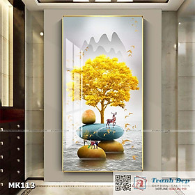 Mua Tranh mica cao cấp Hươu nghệ thuật - MK113