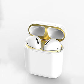 Miếng Dán Kim Loại Chống Bám Bẩn Chống Bụi Cho Case Airpods 1 / Airpods 2 / Airpods Pro