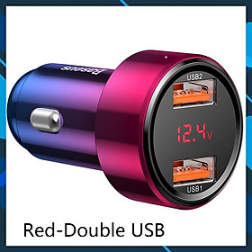 Mua Tẩu Sạc Điện Thoại Trên Ô Tô Hỗ Trợ Sạc Nhanh 45W Công Nghệ USB PD  Qualcomm Sạc Nhanh QC 3.0 - Hàng Chính Hãng Baseus