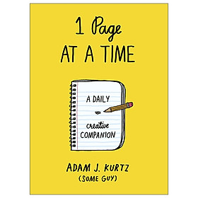 1 Page At A Time: A Daily Creative Companion Diary