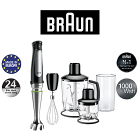 Mua Máy xay cầm tay Braun MQ 7045X – Công suất 1000W - Sản xuất tại Châu Âu  hàng chính hãng