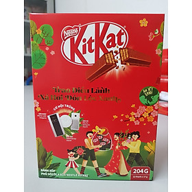 Bánh Xốp Phủ Sôcôla Sữa - Nestlé Kit Kat - 204g