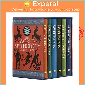 Sách - The World Mythology Collection - Deluxe 6-Book Hardback Boxed Set by Mary Litchfield (UK edition, paperback)