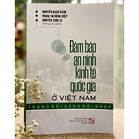 Download sách Đảm bảo an ninh kinh tế quốc gia ở Việt Nam trong bối cảnh hội nhập