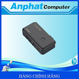 Mua Pin sạc dự phòng PISEN QUICK High Power Box 10.000mAh 22.5W (Sạc cùng lúc 4 thiết bị) Điện bá đạo 9 (TS-D312) - Black - Hàng Chính Hãng