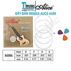 Mua Bộ 4 Dây Đàn Ukulele Alice AU04 ( Kèm 3 Pick Gảy )