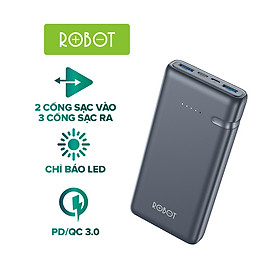 Mua Pin Sạc Dự Phòng ROBOT RT21 Dung Lượng 20000mA - Hỗ Trợ Sạc Nhanh QC 3.0/PD - Hàng chính hãng