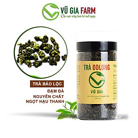 Trà Oolong Nguyên Chất Bảo Lộc Vũ Gia (200gr/hũ) - Nguyên liệu nấu trà sữa trân châu thơm ngon tại nhà, giảm cân an toàn