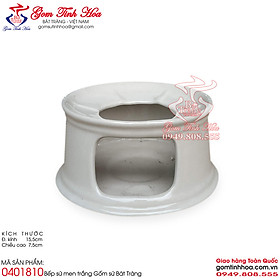 Bếp sứ hâm nóng đồ ăn bàn ăn gốm sứ Bát Tràng