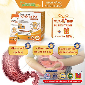 Hỗn dịch Tâm vị - Dạ dày KYOJAPA hỗ trợ giảm acid dịch vị, giảm các triệu chứng của viêm loét dạ dày, tá tràng như: đau, nóng rát thượng vị, ợ chua, ợ hơi - Hộp 20 gói x 10ml - 1 Hộp