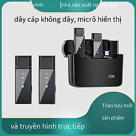 Phong cách mới nhất Thâm Quyến bán hàng trực tiếp Shi Suo mới S16 micro cài áo không dây giảm tiếng ồn chất lượng âm thanh cao micro không dây radio