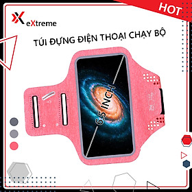 Túi đựng Điện Thoại chạy bộ tới 6.5 Inch Bao đeo tay chạy bộ ,Tập thể dục eXtreme TB101 Kháng nước, chống thấm, có jack cắm tai nghe phù hợp điện thoại - Hàng chính hãng