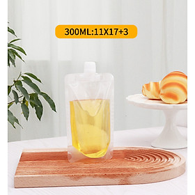 Mua Túi đựng hạt ngũ cốc thực phẩm có nắp vặn tay xách cao cấp vô cùng tiện lợi 300ml