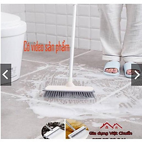 Mua Chổi quét sàn nhà tắm đánh rửa nhà vệ sinh inox tiện lợi 2 trong 1 đa năng