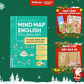 Sách - Mindmap English Vocabulary - Từ Vựng Tiếng Anh Qua Sơ Đồ Tư Duy - MCBooks