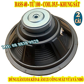 CẶP LOA BASS 30 TỪ 100MM COIL 35.5 CHO LOA KÉO HOẶC AMPLI VỪA VÀ NHỎ HÀNG