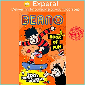 Sách - Beano Book of Fun - 200+ Puzzles, Riddles & Giggles! by I.P. Daley (UK edition, paperback)
