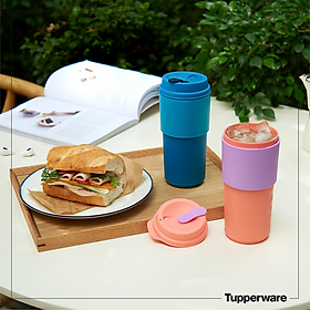 Mua LY COFFEE TO GO 490ml (tặng quai xách) TUPPERWARE CHÍNH HÃNG