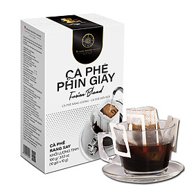 Trung Nguyên Legend - Cà phê phin giấy Fusion Blend - Hộp 10 gói x 10gr