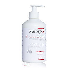 Kem dưỡng ẩm cho da khô, da lão hóa Xerolys 5 Soin Emollient Longue Duree - 200ml