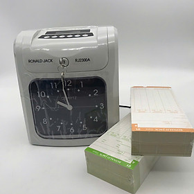 Mua Máy Chấm công Thẻ giấy 2300A & 2300N ( Tặng 200 thẻ ) - Hàng nhập khẩu
