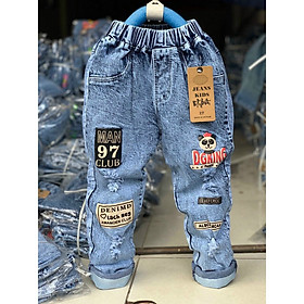 Quần Jeans dài Bé trai từ 16-25kg