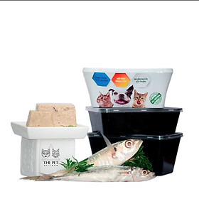 Pate Tươi Hỗn Hợp Cá Nước Ngọt Cho Mèo Nấm Da Mixed fresh water fish paste