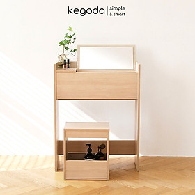 Mua Bộ Bàn Ghế Trang Điểm Nhỏ Gọn Có Gương Gấp Gọn Tiện Lợi  Đa Năng Thương Hiệu KEGODA