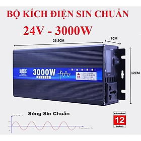 Mua Máy kich điện   Máy kich điện sin chuẩn 3000W - 12V/24V